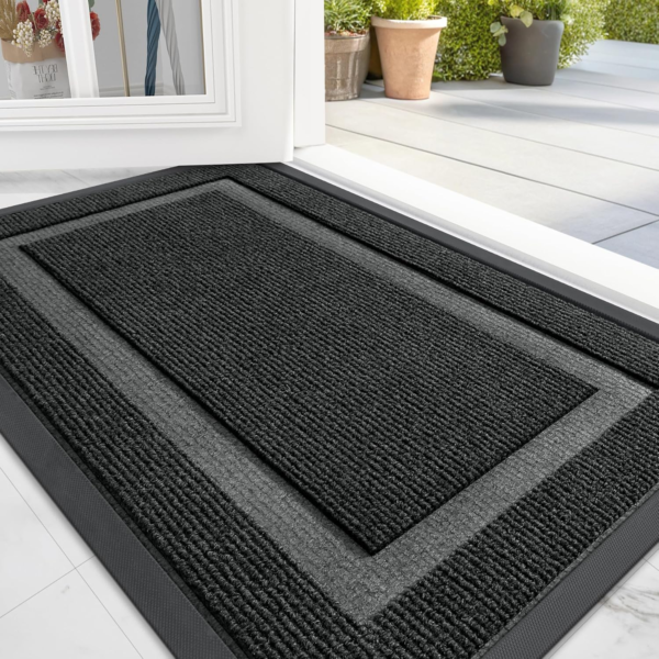 Waterproof All-Season Entrance Mat , 29.5X17, Black - Image 2