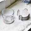 6Pcs Marble Style Ceramic Drink Coaster - Image 7