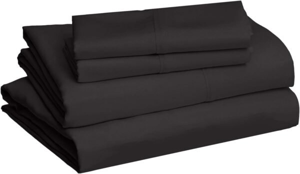 Lightweight Microfiber 4 Piece Bed Sheet Set with 14-Inch Deep Pockets - Image 3