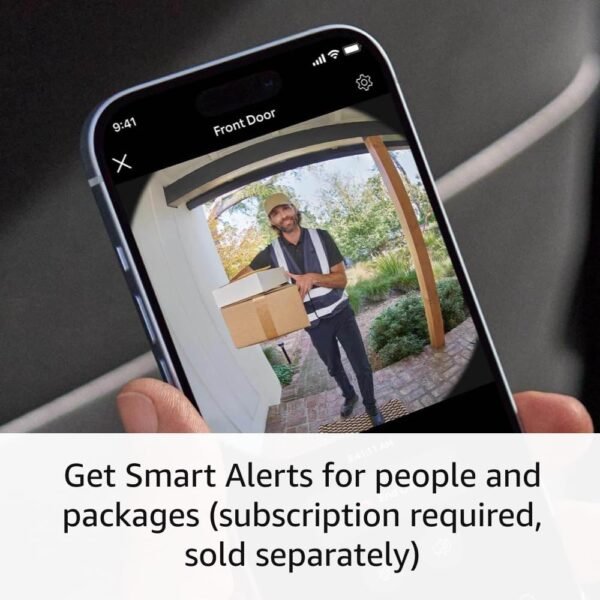 Battery Doorbell, Live View with Two-Way Talk, and Motion Detection & Alerts - Image 5