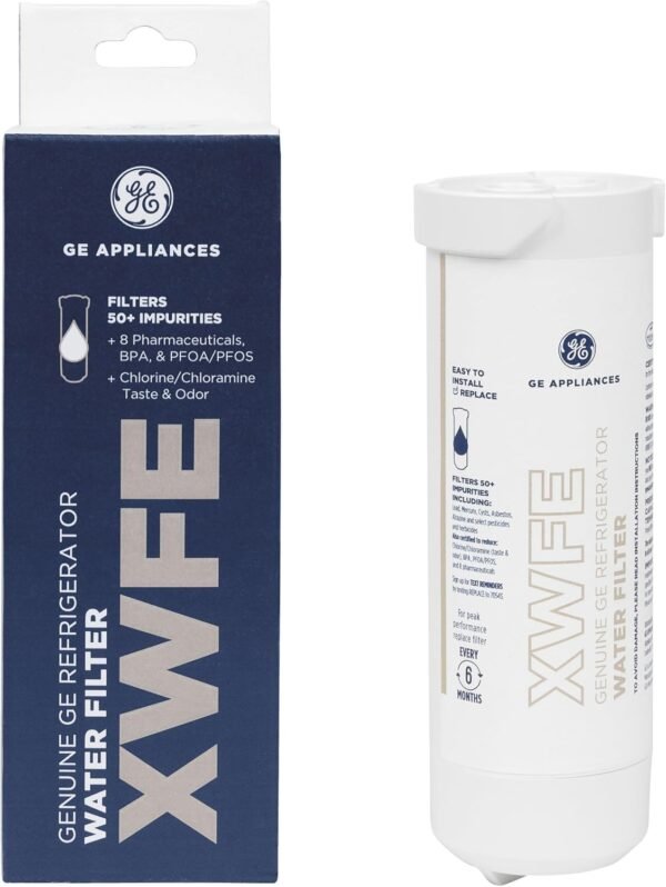 Water Filter, Certified to Reduce Lead, Sulfur, and 50+ Other Impurities, Replace Every 6 Months for Best Results, Pack of 1 - Image 2