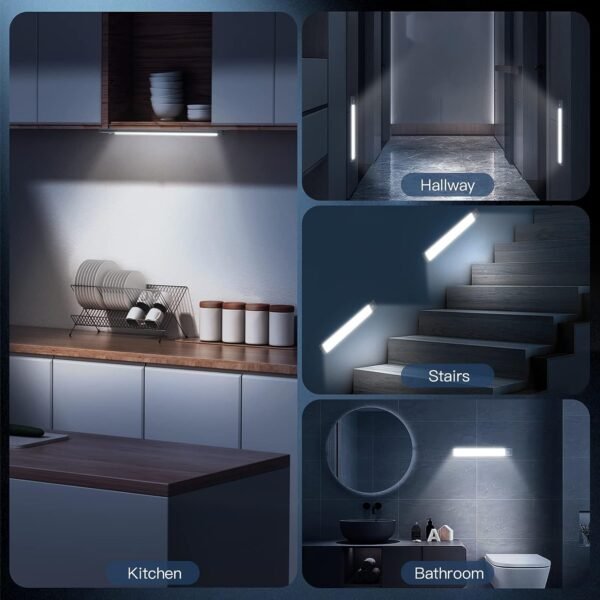 Under Cabinet Lights, 2 Pack Magnetic Dimmable Closet Lights - Image 8
