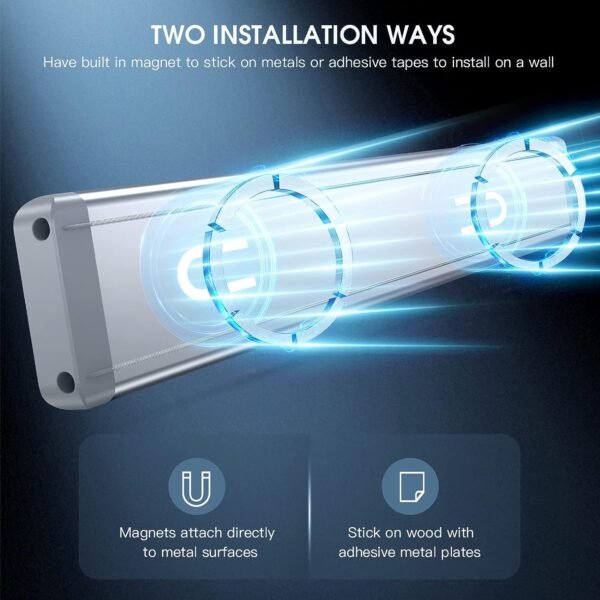 Under Cabinet Lights, 2 Pack Magnetic Dimmable Closet Lights - Image 7