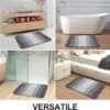 Microfiber Bath Rugs 30X20, Grey - Image 8