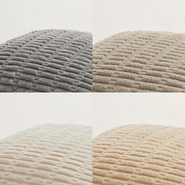 4 Packs Neutral Decorative Throw Pillow Covers 45X45 Cm - Image 5