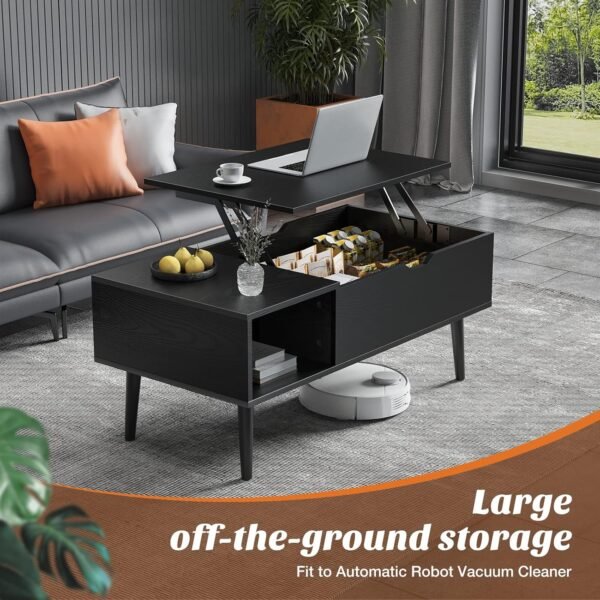 Coffee Table Black - Image 4