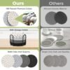 8 Pack Coasters for Coffee Table - Image 4