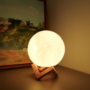 Moon Lamp,  with Stand& Remote/Touch Control & Timing,  (Diameter 4.8 INCH)
