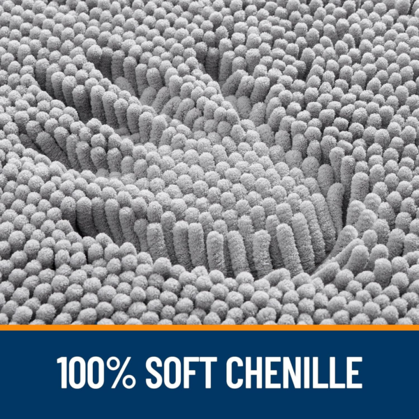 Grey Bathroom Rugs 30X20 - Image 3
