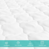 Waterproof Crib Mattress Protector Sheets, White, 52" X 28" - Image 6