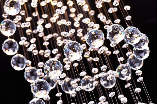 5-Lights Modern Raindrop Chandelier - Image 5